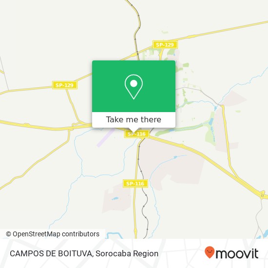 CAMPOS DE BOITUVA map