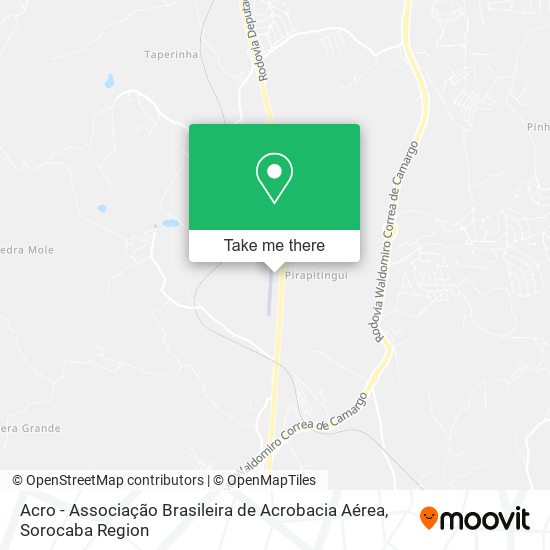 Acro - Associação Brasileira de Acrobacia Aérea map