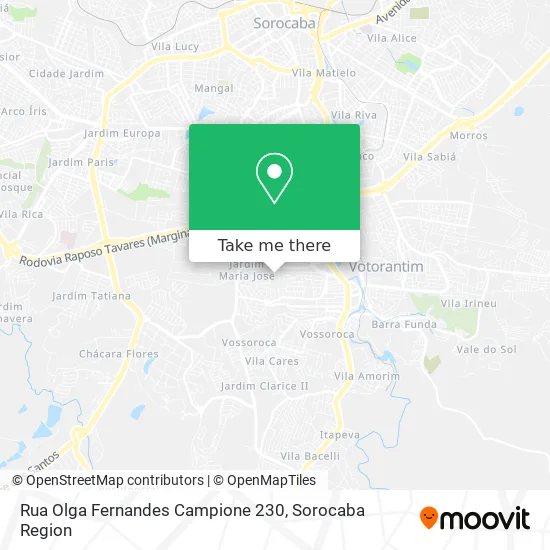 Rua Olga Fernandes Campione 230 map