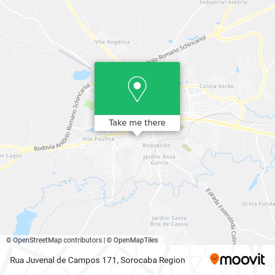 Rua Juvenal de Campos 171 map