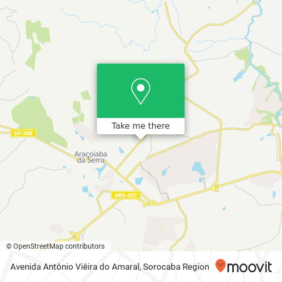 Avenida Antônio Viêira do Amaral map