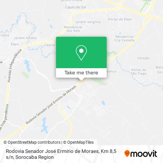 Rodovia Senador José Ermírio de Moraes, Km 8,5 s / n map