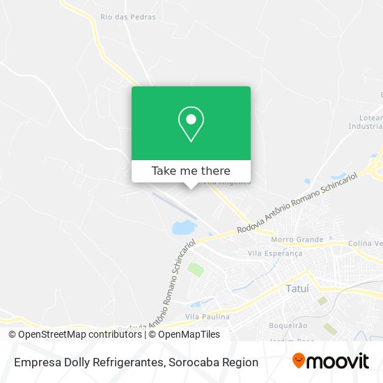 Empresa Dolly Refrigerantes map