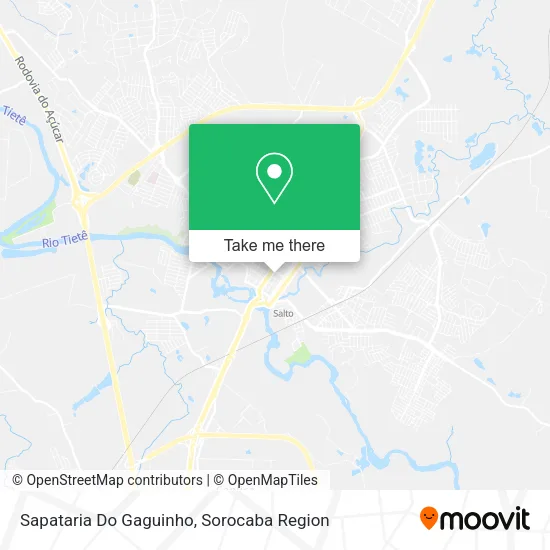 Sapataria Do Gaguinho map