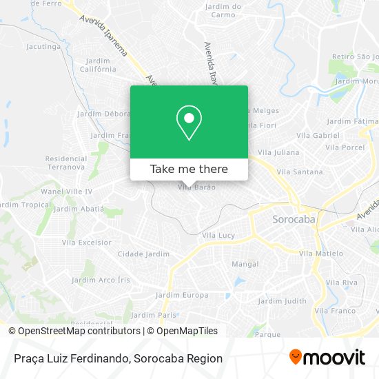 Praça Luiz Ferdinando map