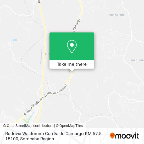 Rodovia Waldomiro Corrêa de Camargo KM 57.5 15100 map