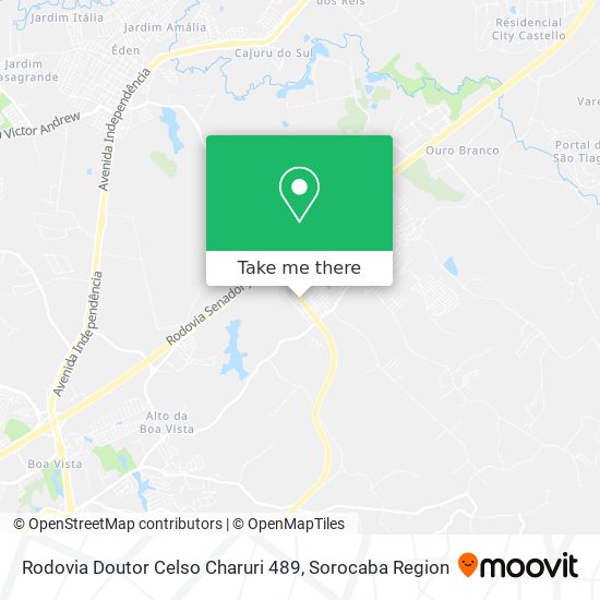 Rodovia Doutor Celso Charuri 489 map