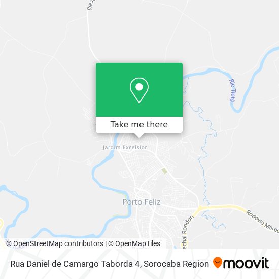 Mapa Rua Daniel de Camargo Taborda 4