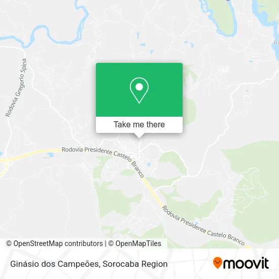 Ginásio dos Campeões map