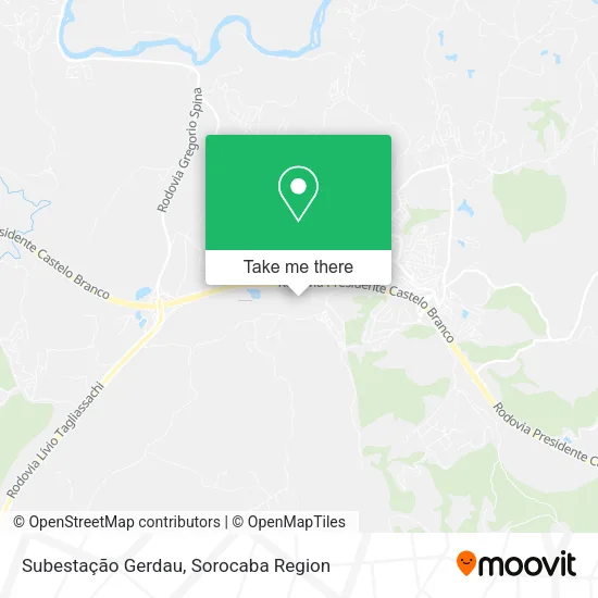 Subestação Gerdau map