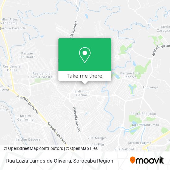 Rua Luzia Lamos de Oliveira map