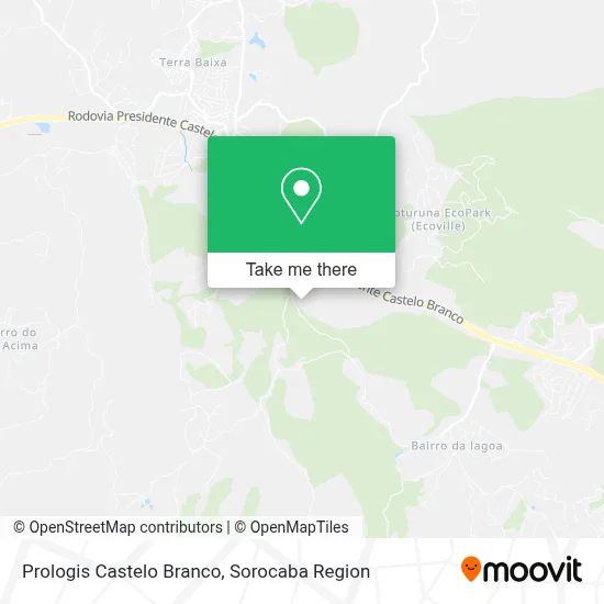 Prologis Castelo Branco map