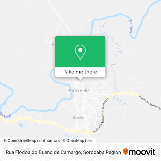 Mapa Rua Flodoaldo Bueno de Camargo