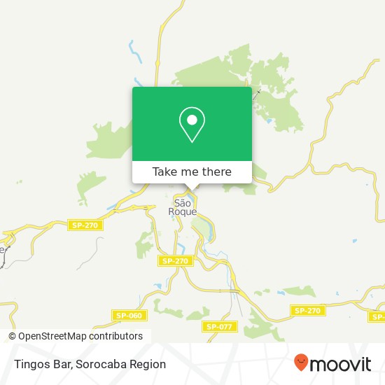 Tingos Bar map