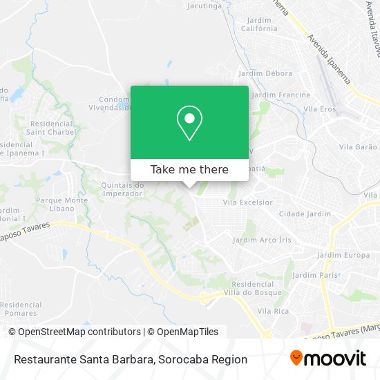 Restaurante Santa Barbara map