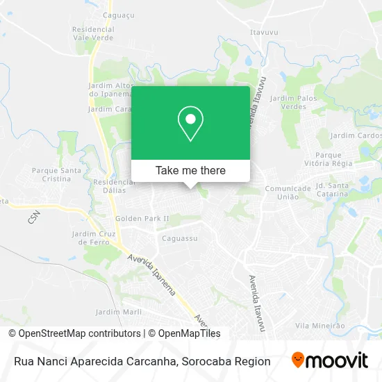 Rua Nanci Aparecida Carcanha map