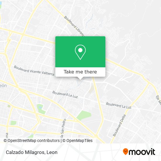Mapa de Calzado Milagros