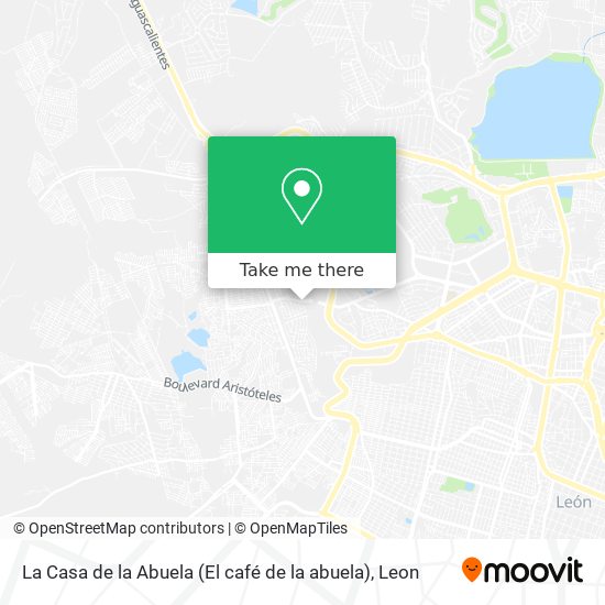 Mapa de La Casa de la Abuela (El café de la abuela)