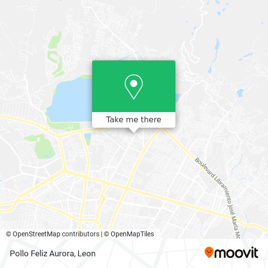 Mapa de Pollo Feliz Aurora
