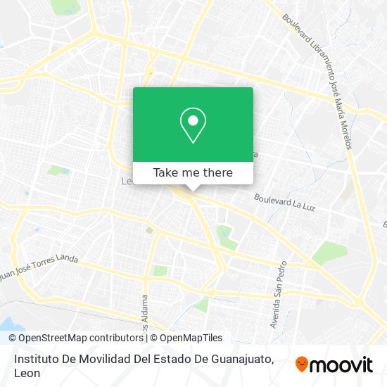 Instituto De Movilidad Del Estado De Guanajuato map