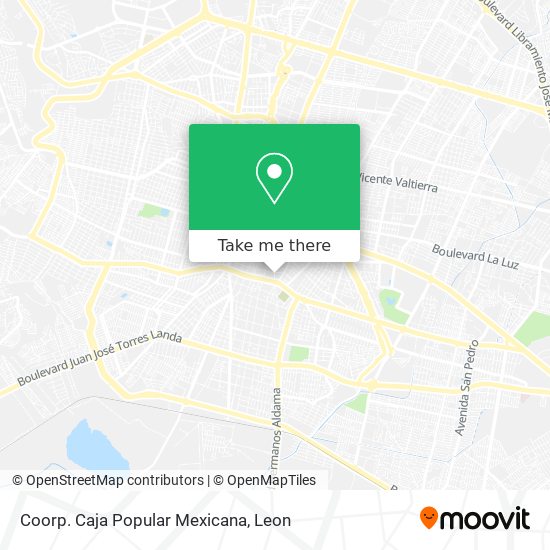 Coorp. Caja Popular Mexicana map