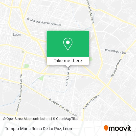 Templo Maria Reina De La Paz map