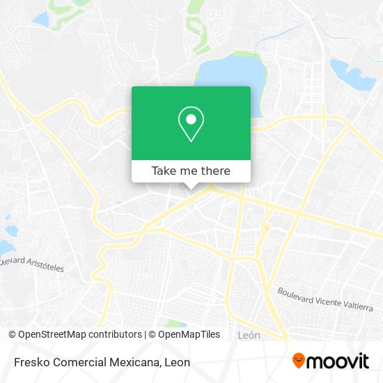 Fresko Comercial Mexicana map