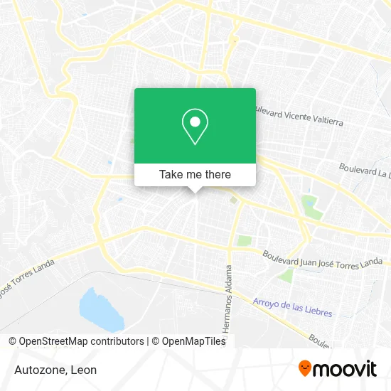 Autozone map