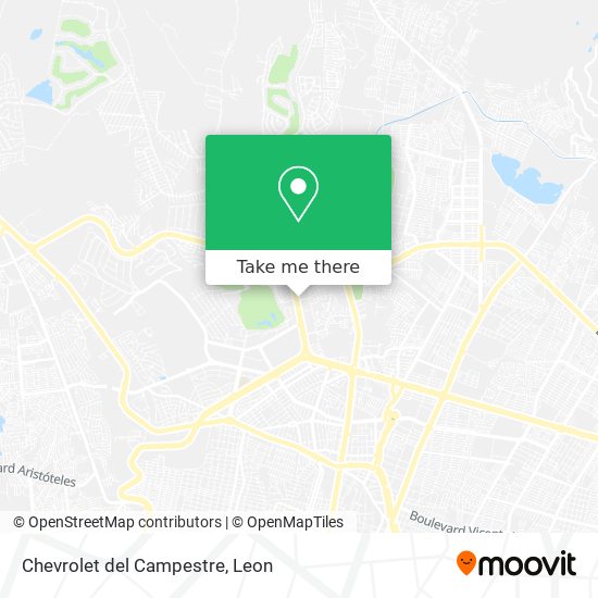 Chevrolet del Campestre map