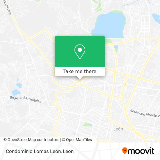 Condominio Lomas León map