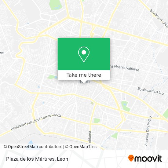 Plaza de los Mártires map