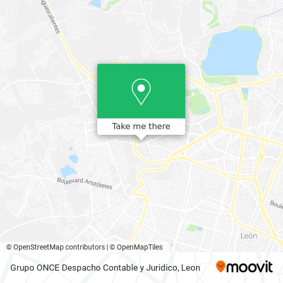 Grupo ONCE Despacho Contable y Juridico map