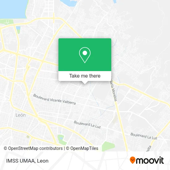 IMSS UMAA map