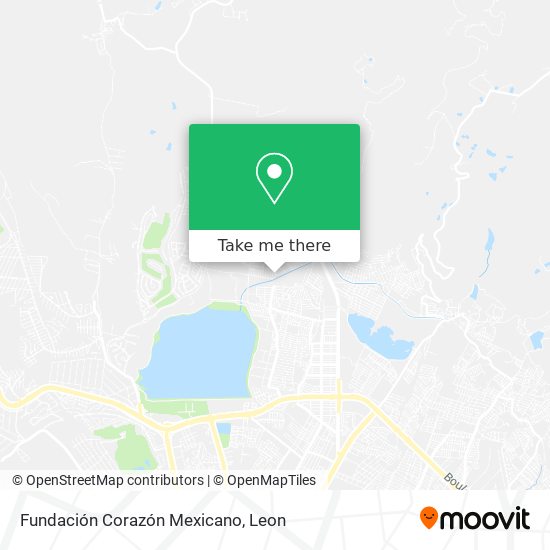 Fundación Corazón Mexicano map