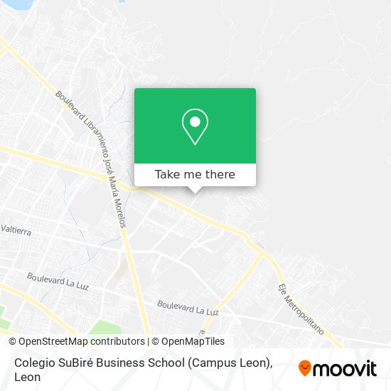 Colegio SuBiré Business School (Campus Leon) map