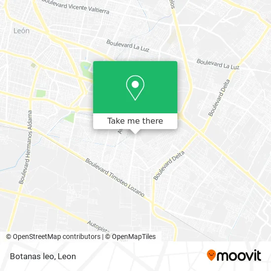 Botanas leo map