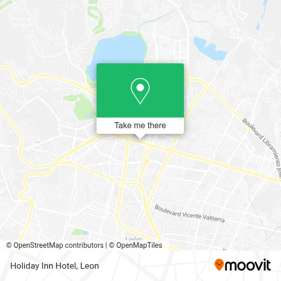 Hotel Holiday Inn map