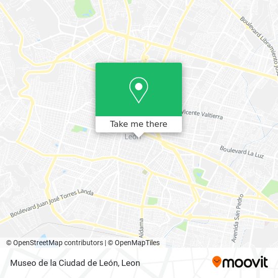 Mapa de Museo de la Ciudad de León