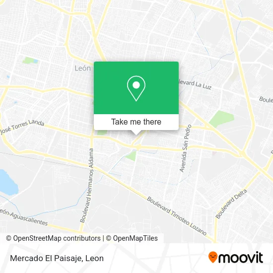 Mercado El Paisaje map