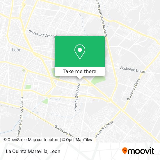 La Quinta Maravilla map