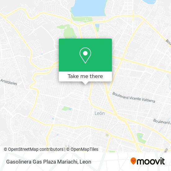 Mapa de Gasolinera Gas Plaza Mariachi