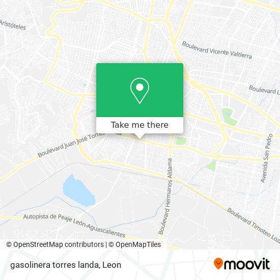 gasolinera torres landa map