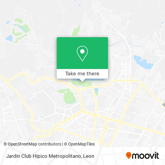 Mapa de Jardín Club Hípico Metropolitano