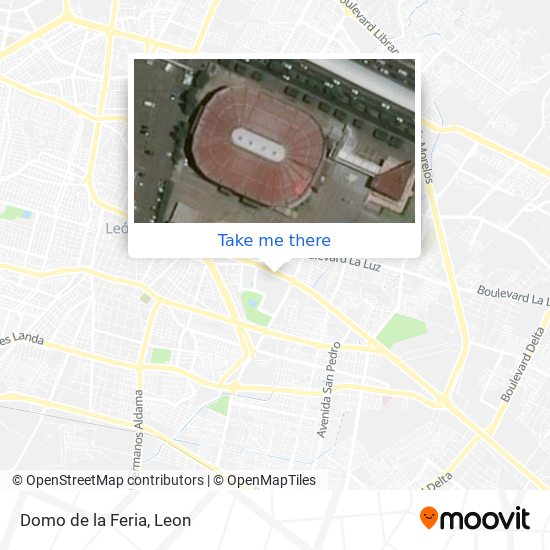 Domo de la Feria map