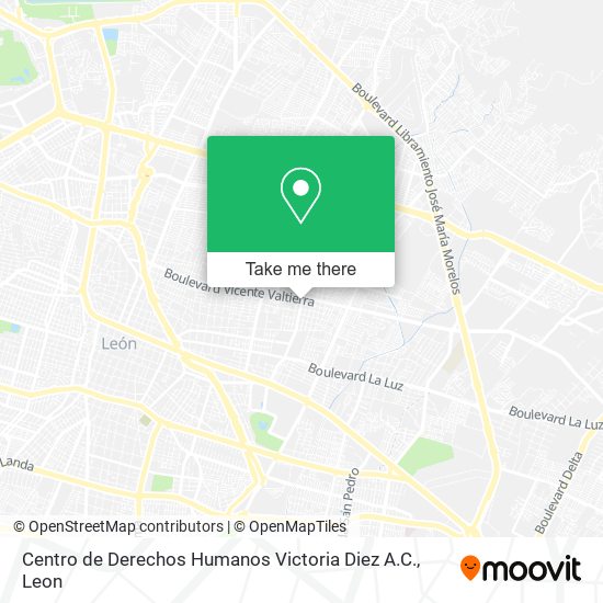 Centro de Derechos Humanos Victoria Diez A.C. map