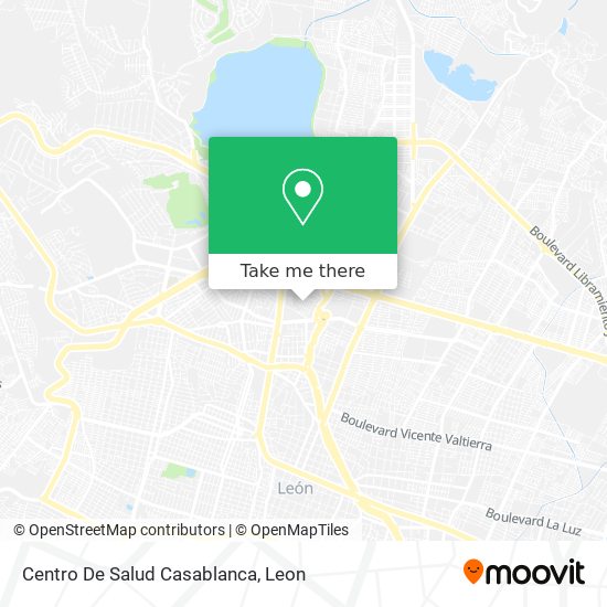 Centro De Salud Casablanca map