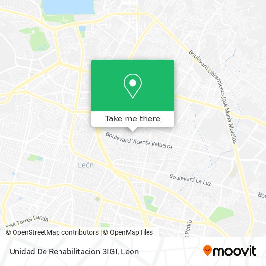 Unidad De Rehabilitacion SIGI map