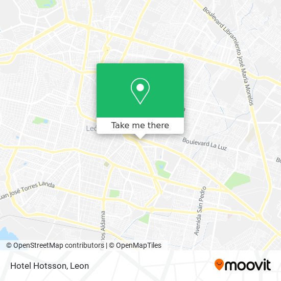 Hotel Hotsson map