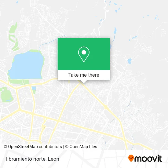 libramiento norte map