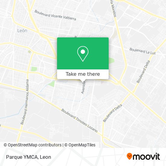 Parque YMCA map